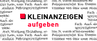 Kleinanzeigen aufgeben